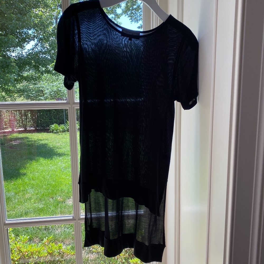 Michael Stars Sheer Tee - Picture 3 of 5